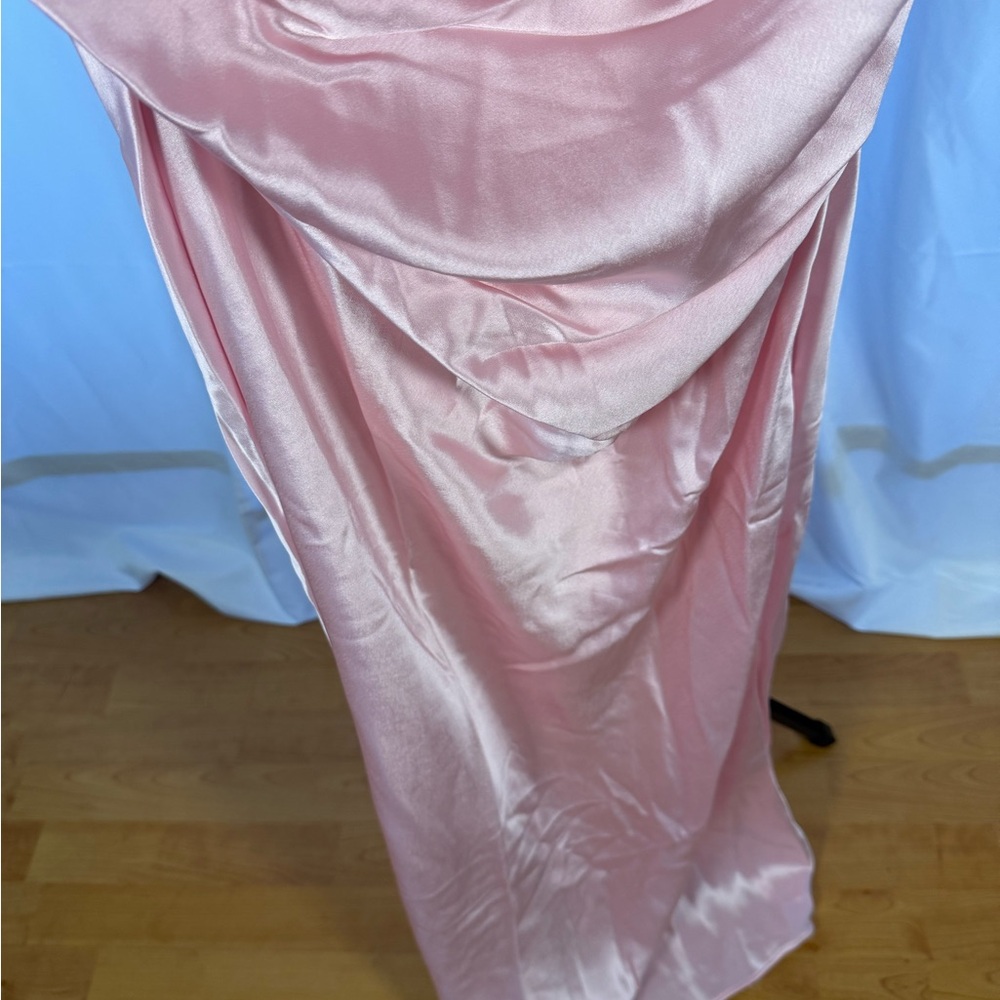 HOUSE OF CB'Persephone'Rose Shadow Strapless Corset Maxi/Size M - Picture 7 of 7